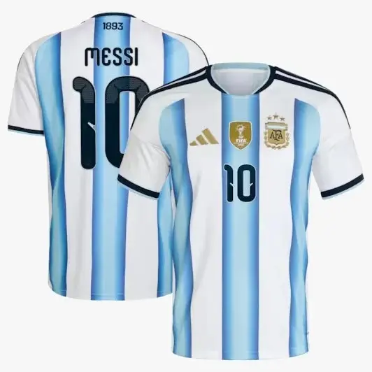 Argentina-style football jersey