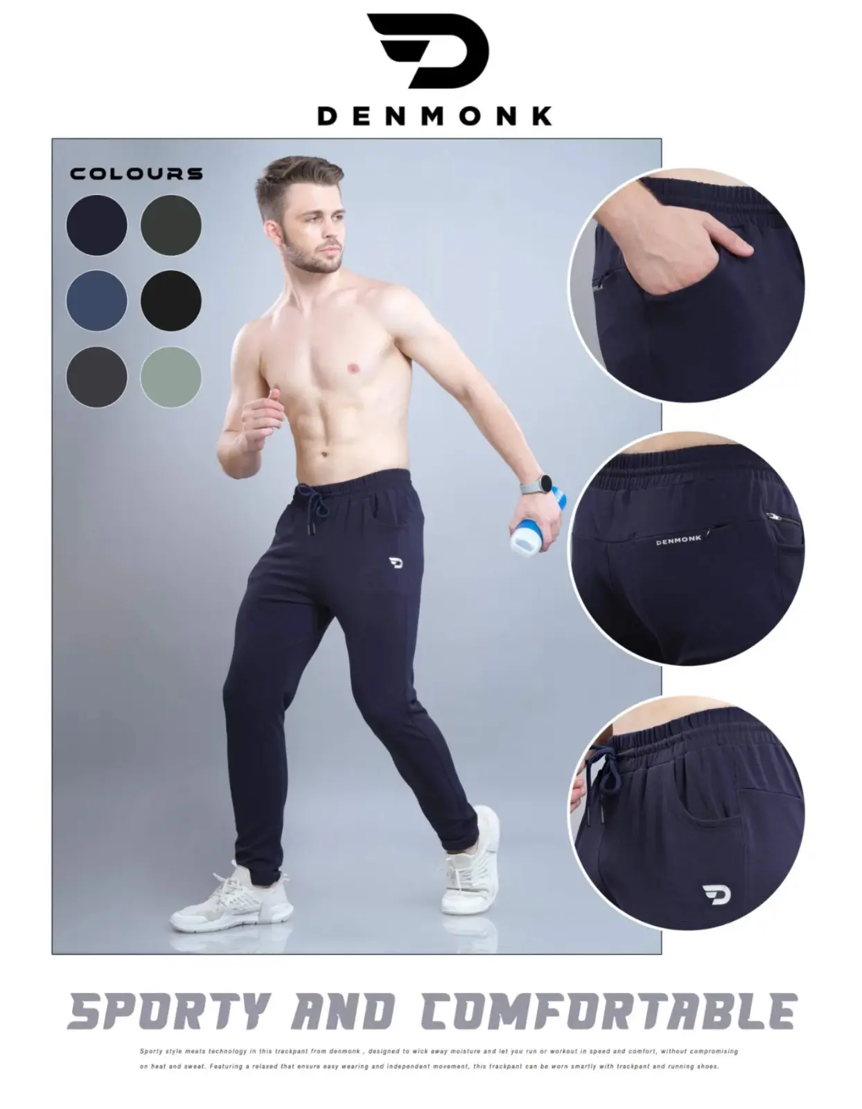 Sporty track pant